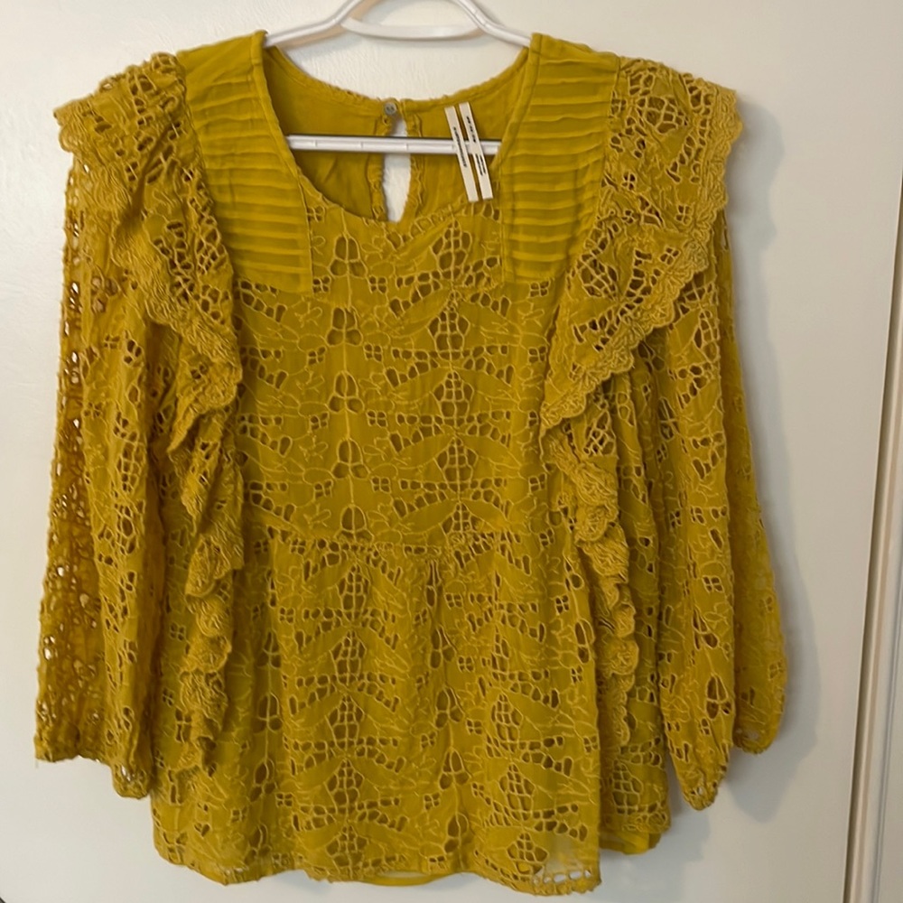 Excellent Condition Anthropologie Blouse Sz 6